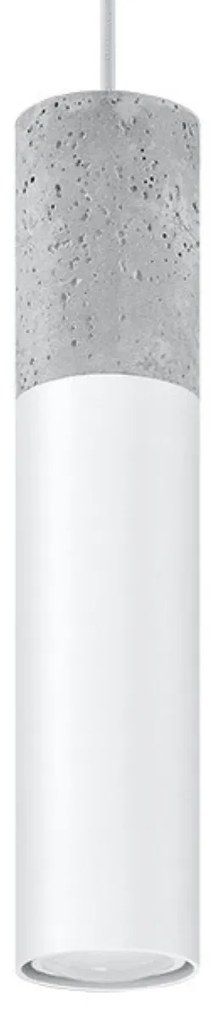 Sollux Lighting Závesné svietidlo BORGIO 1 biele
