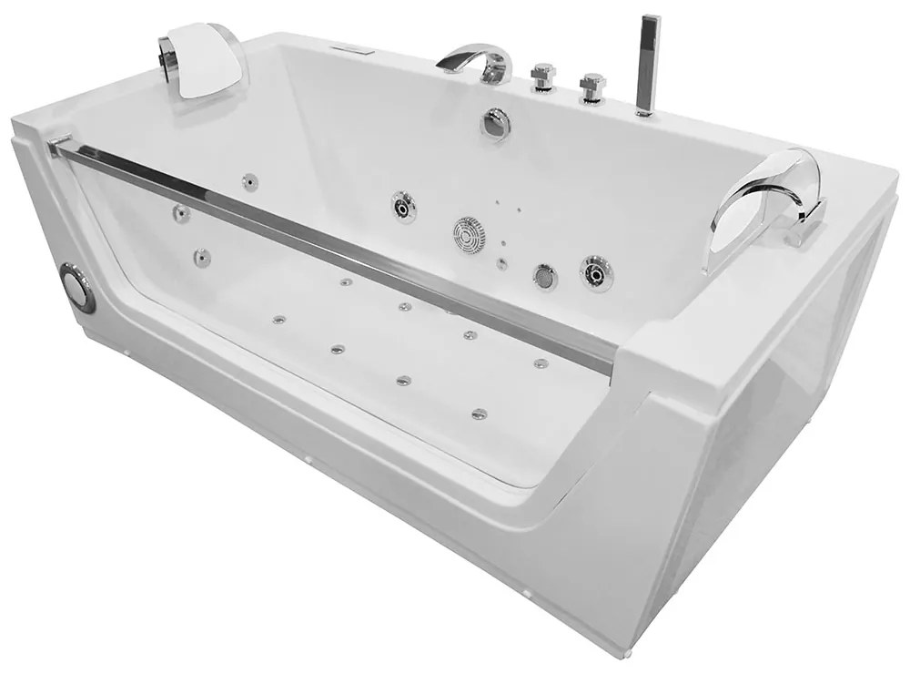 M-SPA - Kúpeľňová vaňa s hydromasážou 175 x 85 x 60 cm