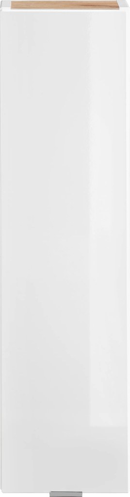 Comad Kúpeľňová skrinka závesná horná Capri White 20 biela