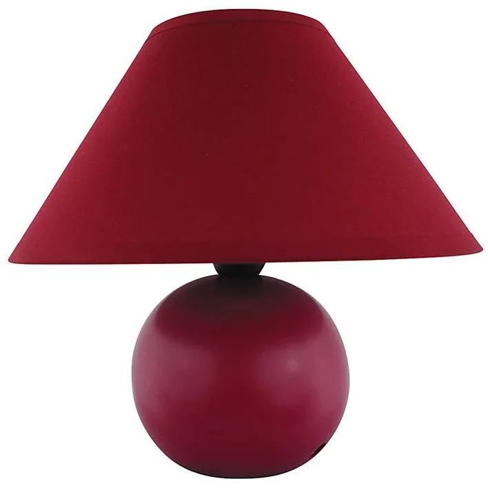 Stolná lampa ARIEL, červená Rabalux ARIEL 004906