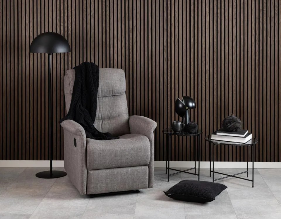 Odkládací stolek Avila II mramorově černý