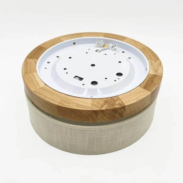 Brilagi - LED Stropné svietidlo BELLADONNA LED/20W/230V pr. 30 cm krémová/dub