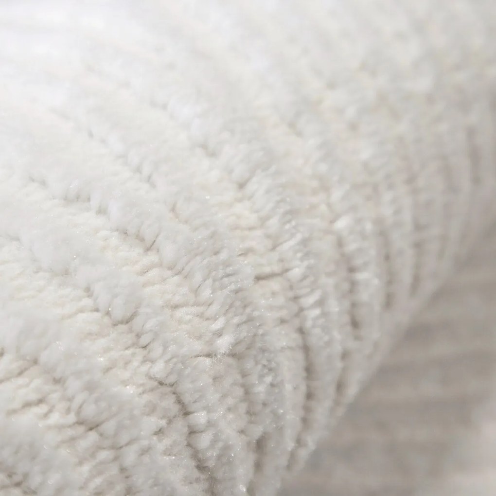 Angel Carpet, Kusový koberec Zafiro 25 Cream, 60x110, biela, kancelária