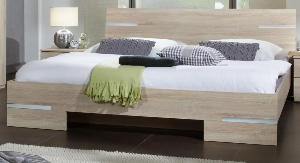 Zostava spálne Anna 180x200 cm, dub sonoma