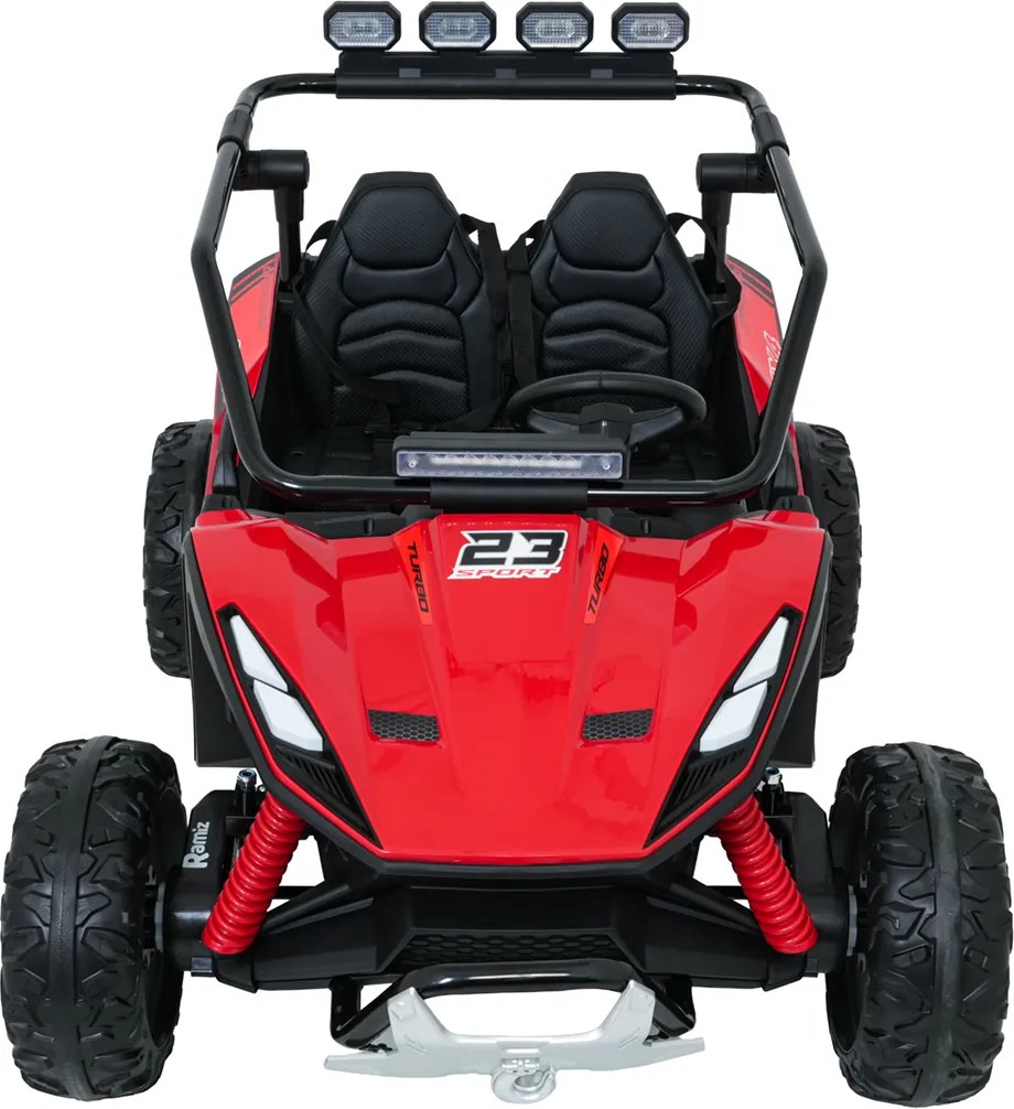 Ramiz Elektrická bugina TURBO 23 pre deti červená