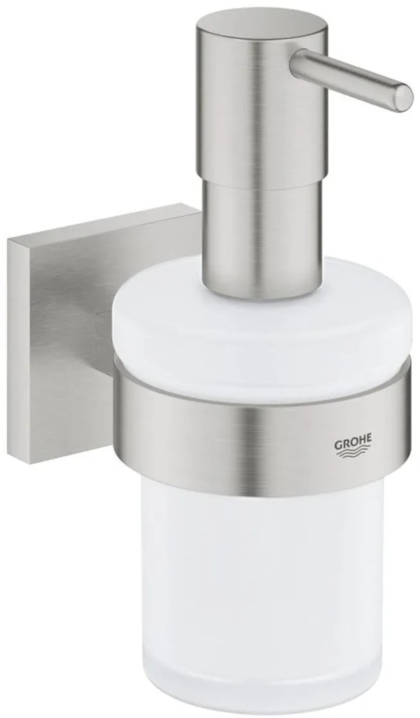 Grohe Start Cube Accessories dávkovač mydla s držiakom supersteel 41098DC0