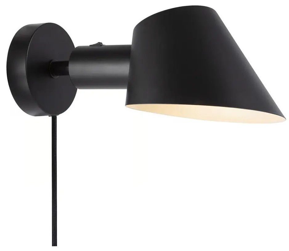 Nordlux - Nástenné svietidlo STAY 1xE27/60W/230V čierne