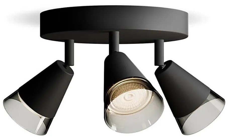 Philips - Bodové svietidlo CLEFT 3xGU10/5W/230V