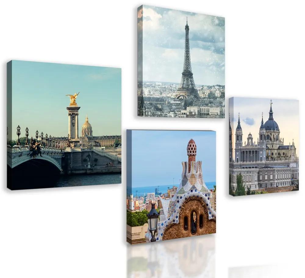 Set obrazov majestátne mestá
