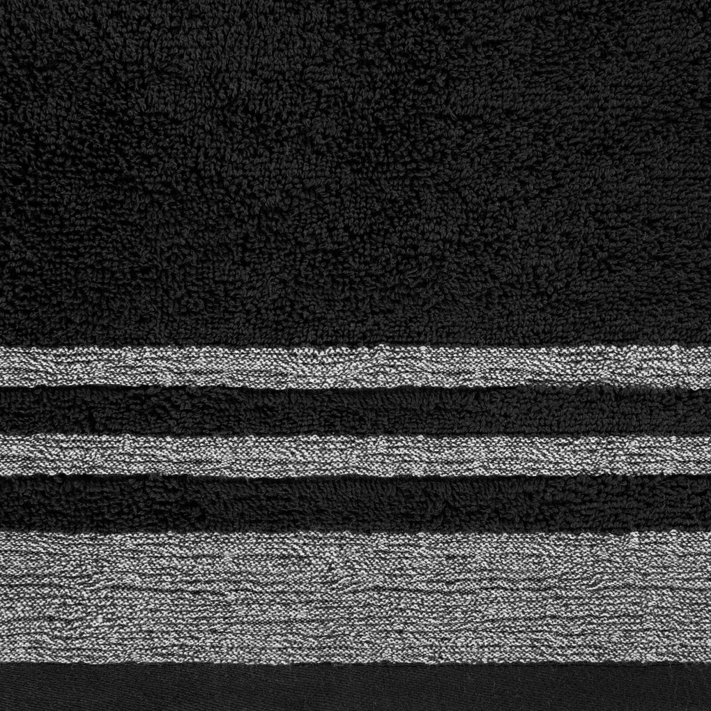 BAVLNENÝ UTERÁK MERY 30X50 CM ČIERNA