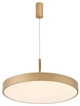 Moderný LED luster Marcello 40 Cct zlatá s diaľkovým ovládaním