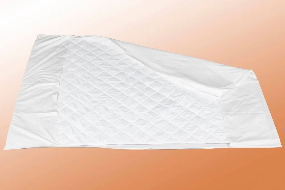 Ultraľahká letná prikrývka 150x200cm biela