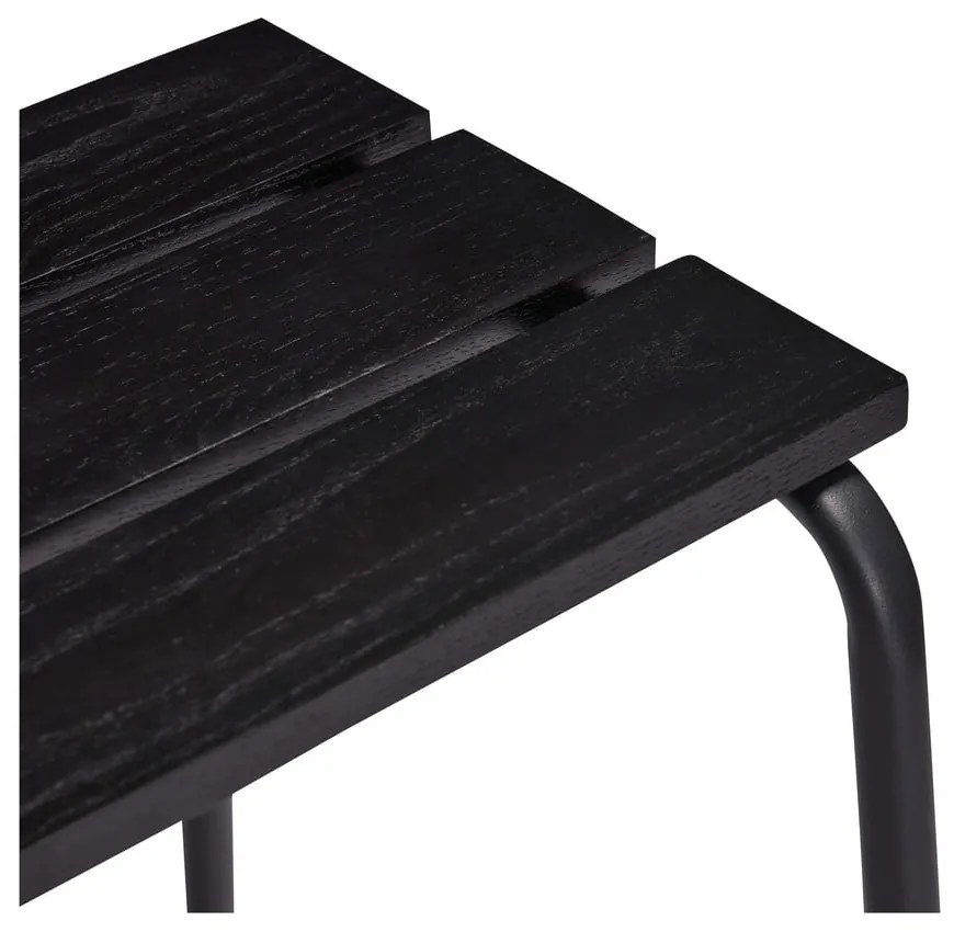 Čierne barové stoličky v súprave 2 ks (výška sedadla 76 cm) Stilt – Hübsch