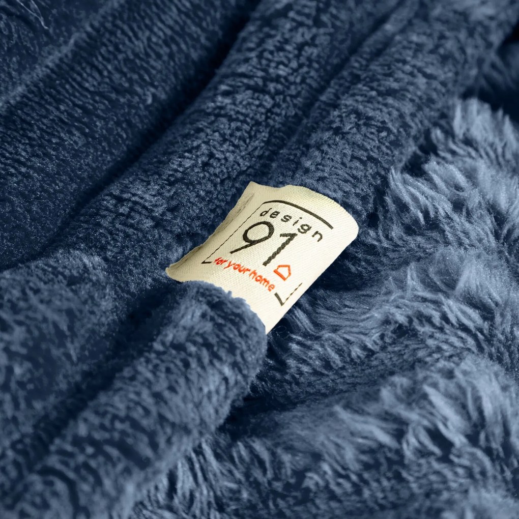 DEKA Z MIKROFLANELU SOFT 150X200 CM TMAVOMODRÁ