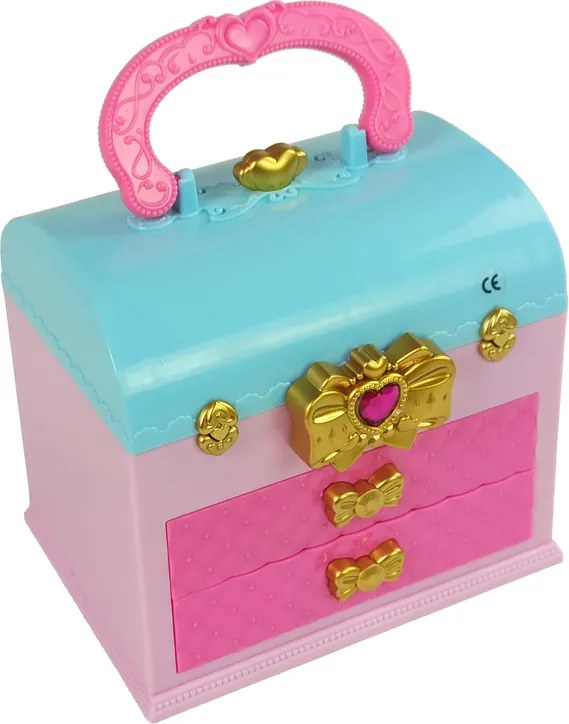 LEAN Toys Makeup Beauty Set Toaletná kazeta Ružový luk