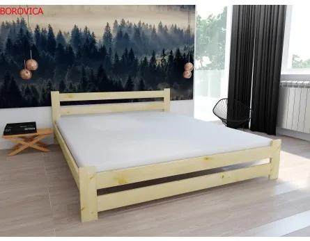 Sammer Kvalitná drevená posteľ v rôznych rozmeroch KLARA KLARA 140 x 200 cm Jelša