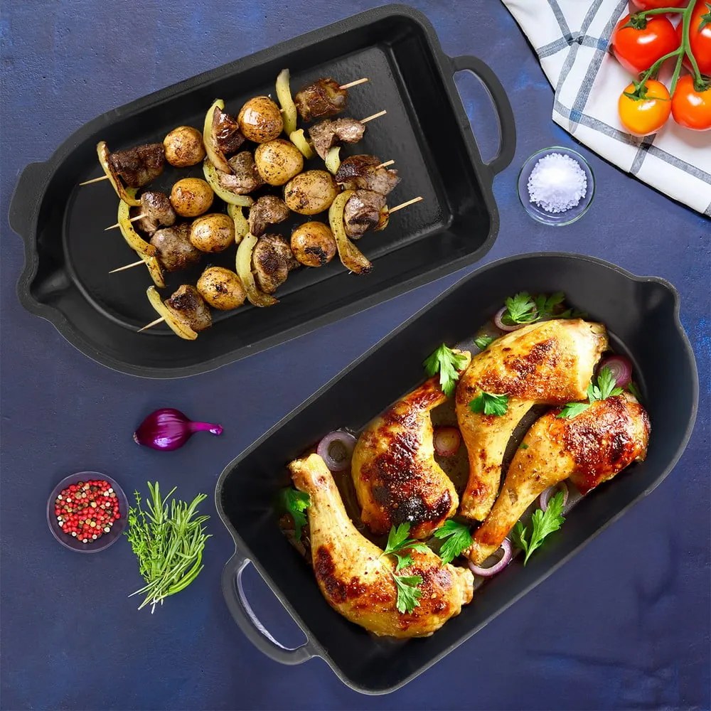 Liatinový pekáč 22x42,5 cm LITINA SMALT – Orion