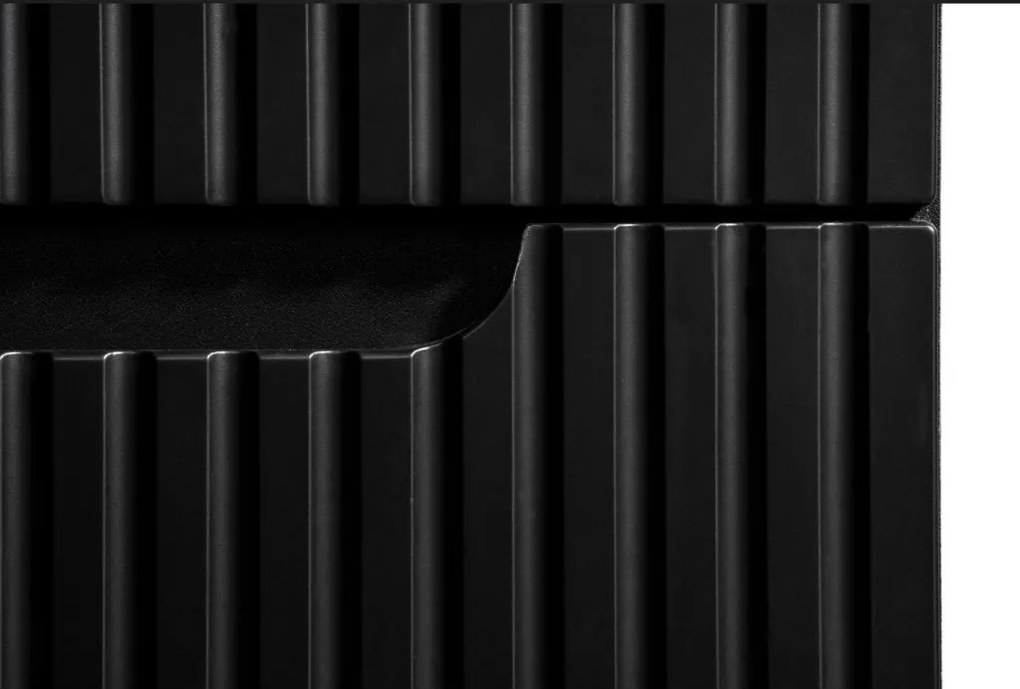 Umývadlová skrinka Nova Black D2 82-60-2D čierna