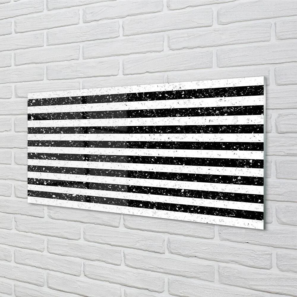 Sklenený obraz Škvrny zebra pruhy 140x70 cm