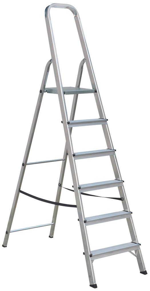 Elkop Jednostranný hliníkový rebrík, 5 priečok