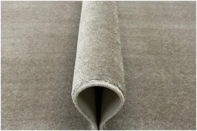 Koberec GLAMOUR-SUB 112 strieborný / béžový