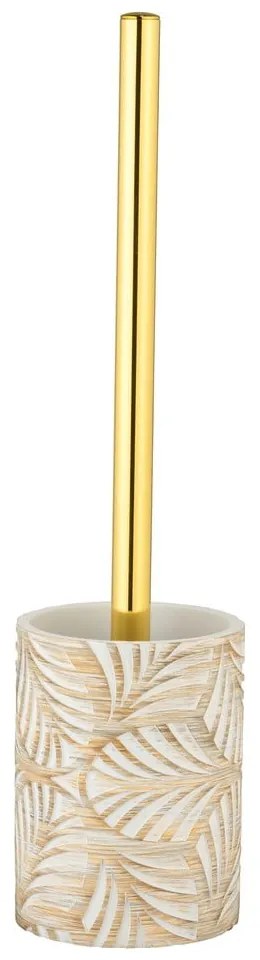 Béžová WC kefa z polyresínu Terralba – Wenko