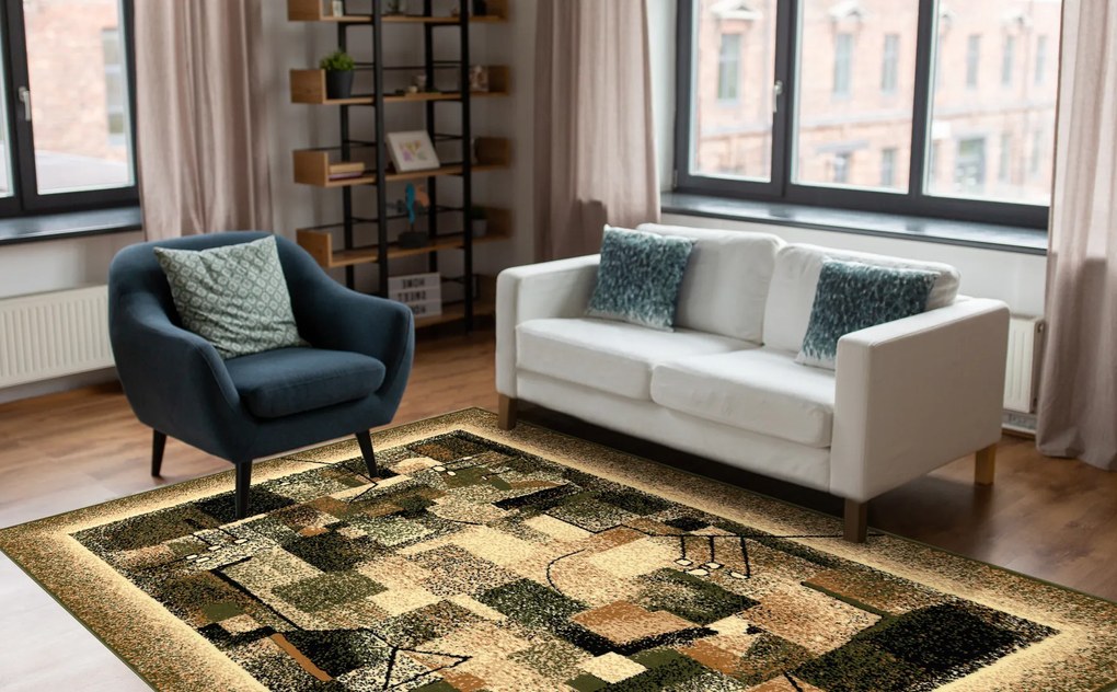 Koberec BCF Morad IMPRESIA KLASIK olivovo - zelený