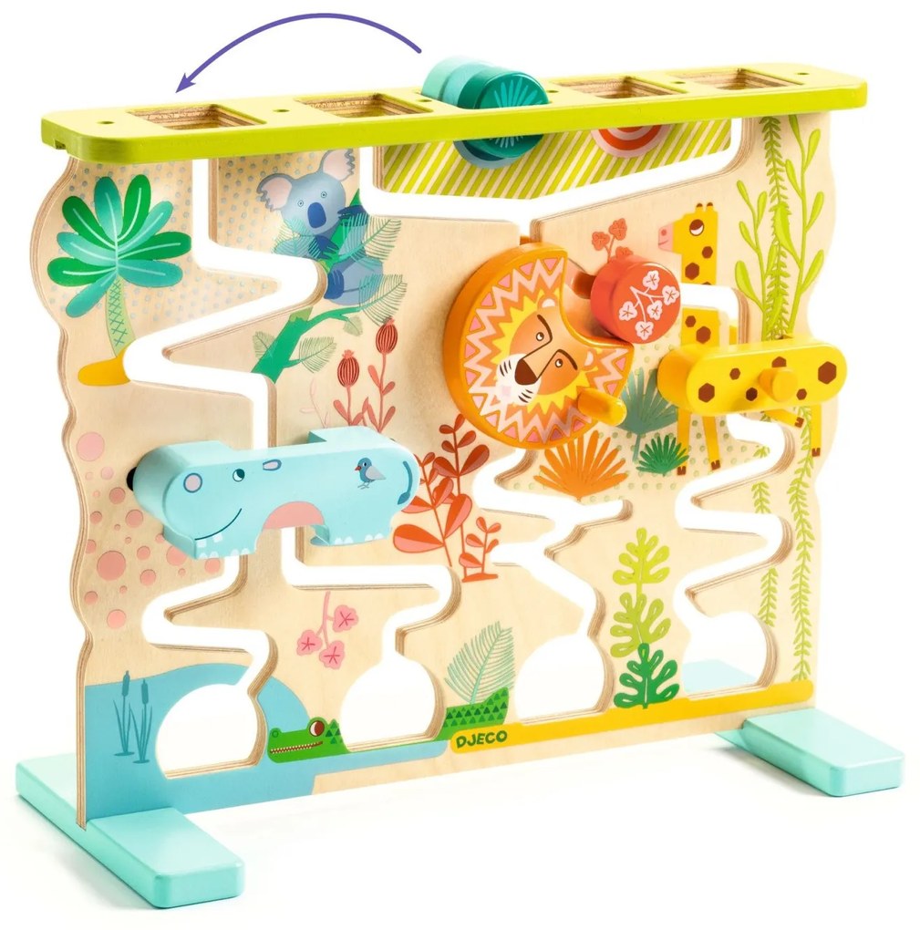 Safari labyrint - preteky s prekážkami