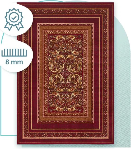 Koberec Agnella Standard Aralia bordový