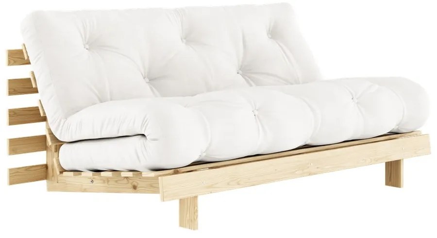 Rozkladacia pohovka v prírodnej farbe 160 cm Roots - Karup Design