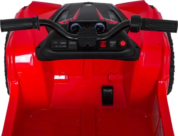 Elektrická štvorkolka Quad Sport TX 4 × 4 červená