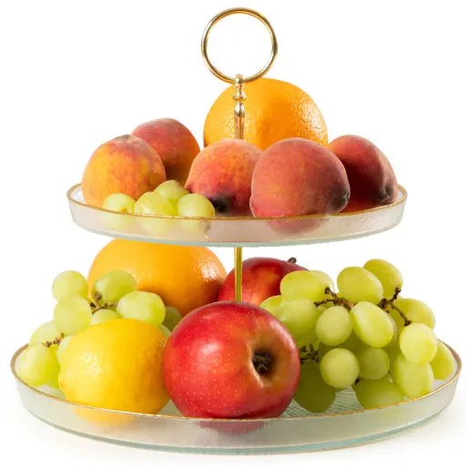 Etažér MONZE priesvitný 862095