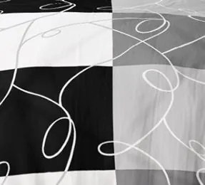 Bavlnené obliečky PURA GREY 2-dielna sada 140x200 cm