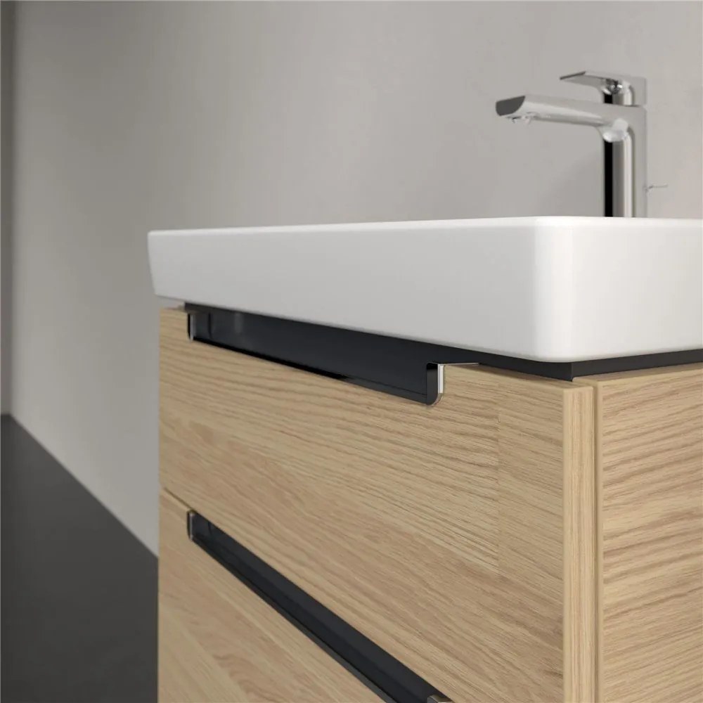 VILLEROY &amp; BOCH Subway 2.0 závesná skrinka pod umývadlo, 2 zásuvky, 587 x 454 x 590 mm, Nordic Oak, A90910VJ