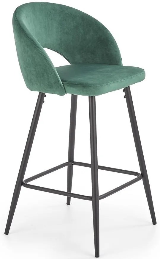 Barová Stolička H-96 Tmavozelený