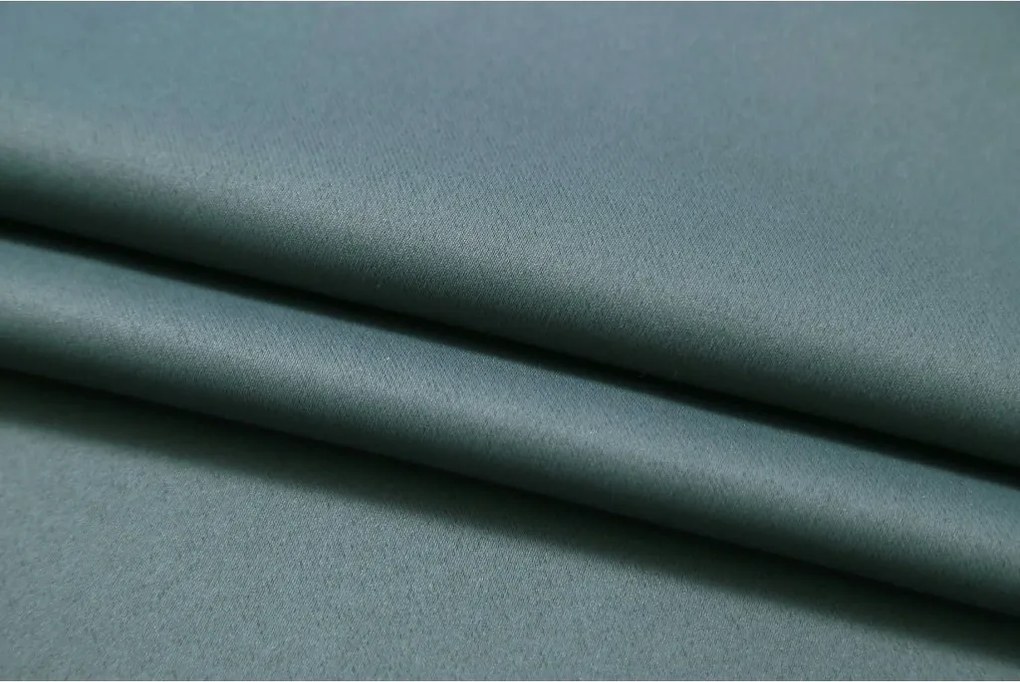 Modrozelený záves OXFORD 140x250 cm Zavesenie: Kovové krúžky