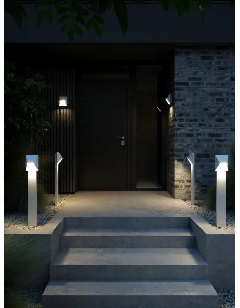 Nordlux - Vonkajšie nástenné svietidlo PONTIO 1xGU10/25W/230V biela