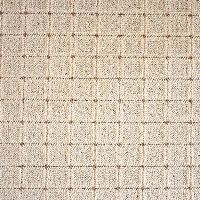 Vopi koberce AKCE: 120x120 cm Kusový koberec Udinese béžový čtverec - 120x120 cm