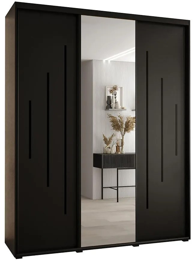 Skriňa 45 Canaris 13 200 čierna/čierna