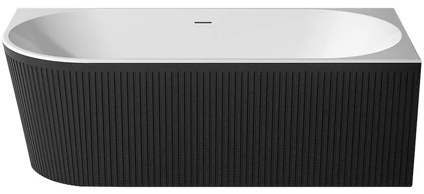 Voľne stojaca vaňa Nox Black 170x80x58 pravý