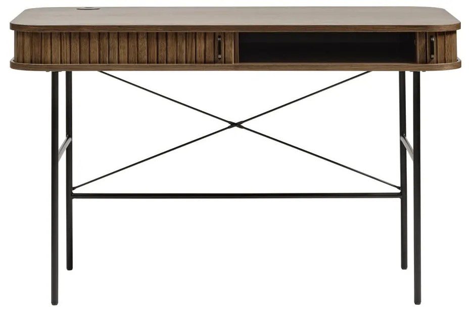 Pracovný stôl v dekore duba 60x120 cm Nola – Unique Furniture