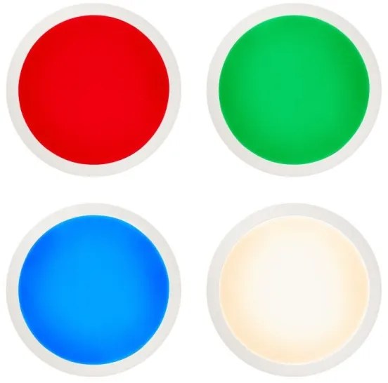 Brilliant - LED RGBW Stmievateľné stropné svietidlo ABIE LED/24W/230V + DO