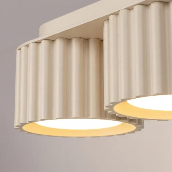 Sollux SL.2630 - Bodové svietidlo AURA 3xGX53/10W/230V krémové