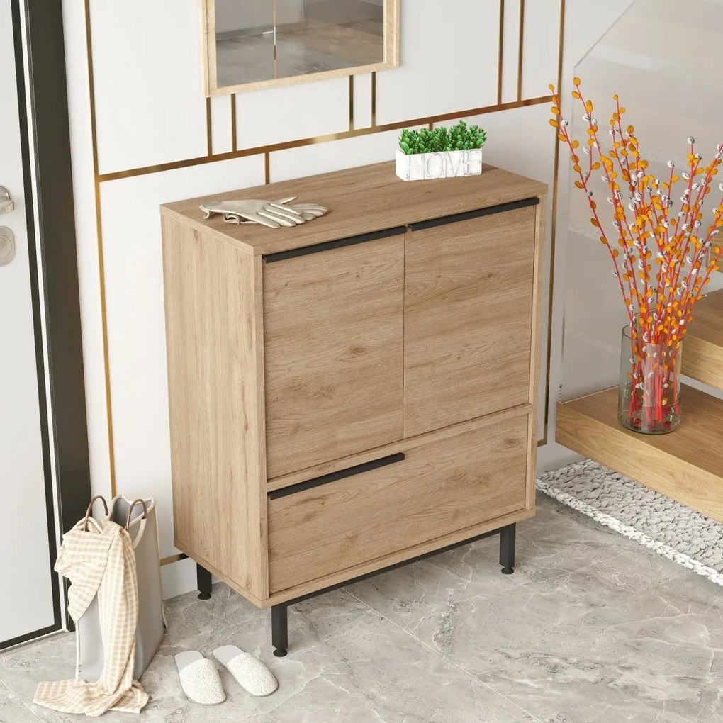 Skrinka na topánky One Walnut