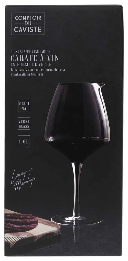 Sklenená karafa na víno Vinario 1,6 l