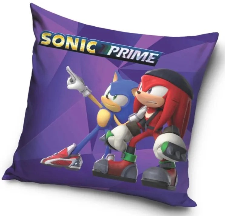 Detský vankúšik Ježko Sonic a Knuckles 40x40 cm