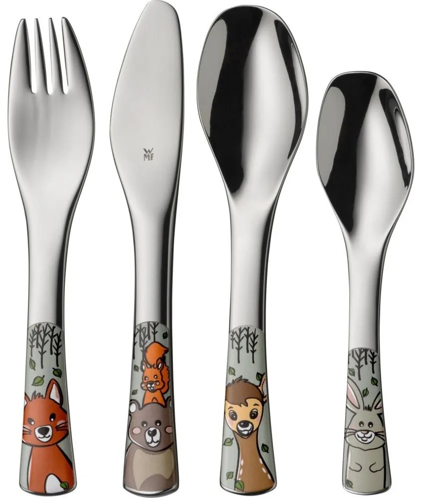 WMF - Sada detských príborov FOREST FRIENDS 4ks