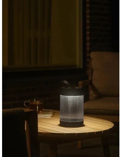 Nordlux - LED Solárna lampa COUPAR LED/3,2W/3,7V čierna