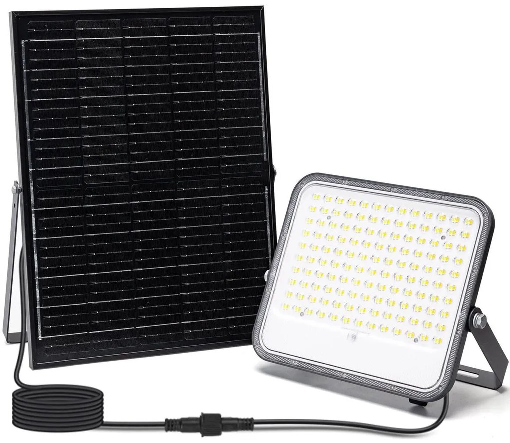 Aigostar - LED Stmievateľný solárny reflektor LED/200W/3,4V IP66 + DO