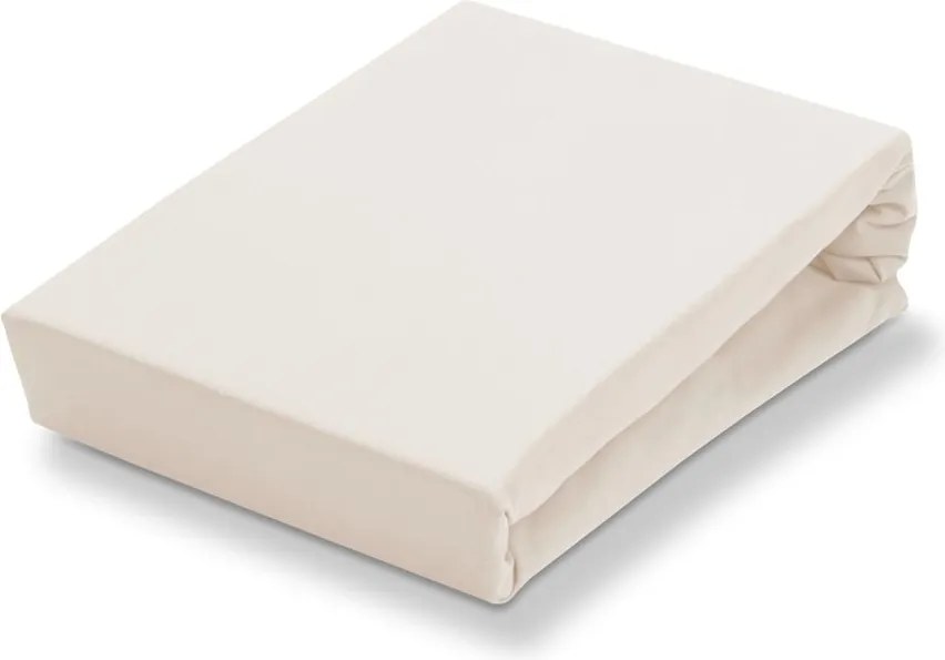 Vandyck Prostěradlo Vandyck Jersey Supreme XXL 200-210x220 cm Natural